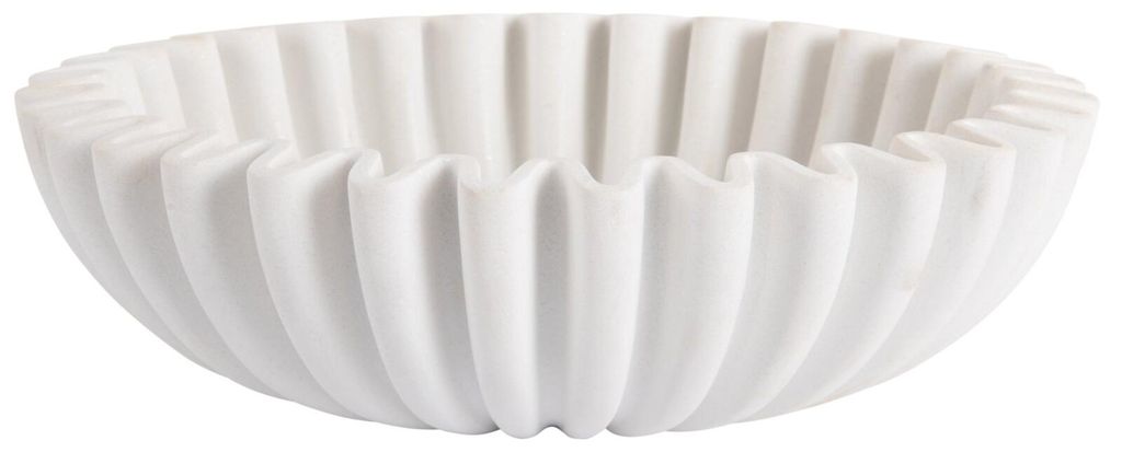 Ciotola Present Time WAVE M bianco | Ø 20x6,5 cm Immagine del prodotto 