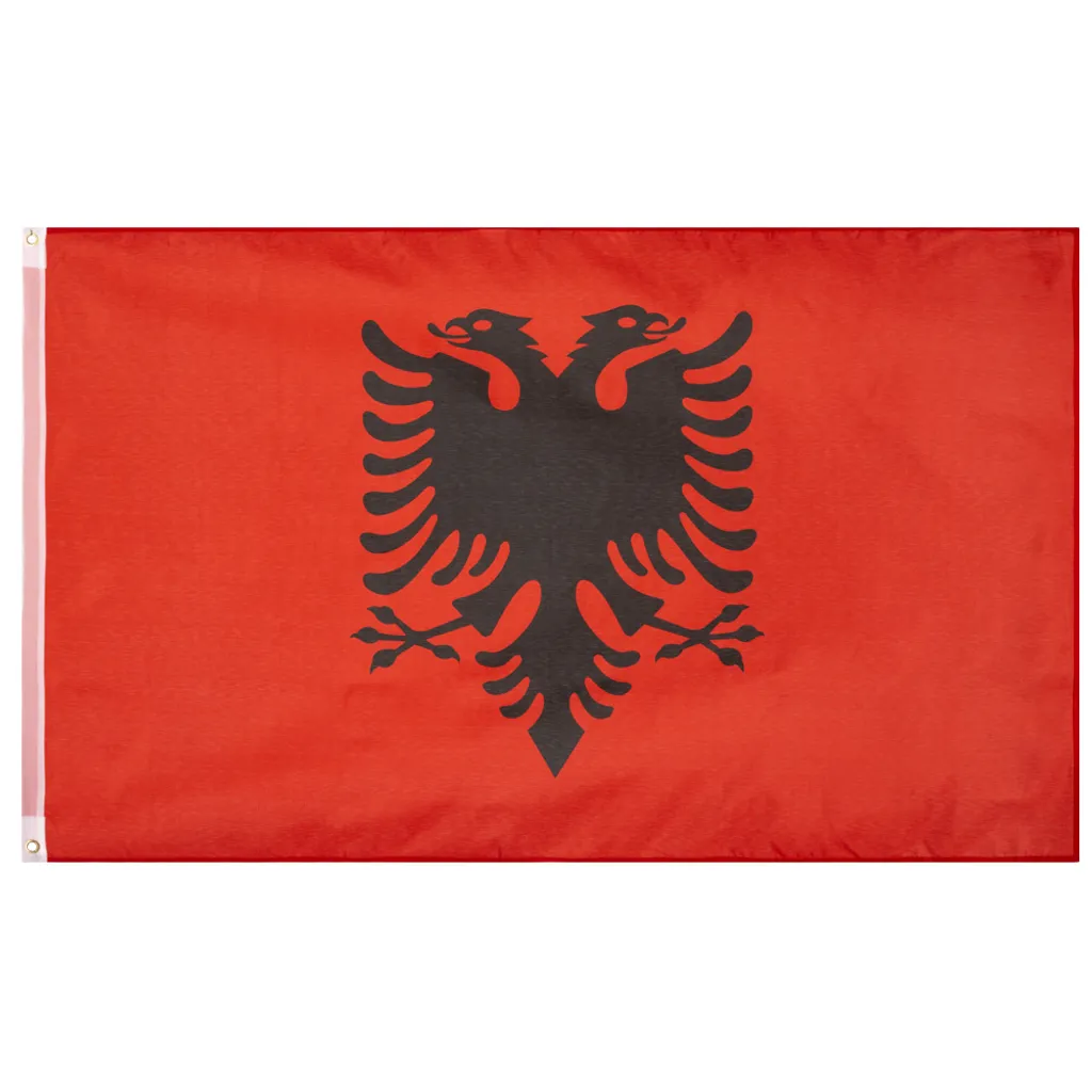 Einheitsgröße MW-6|Albanien Flagge MUWO