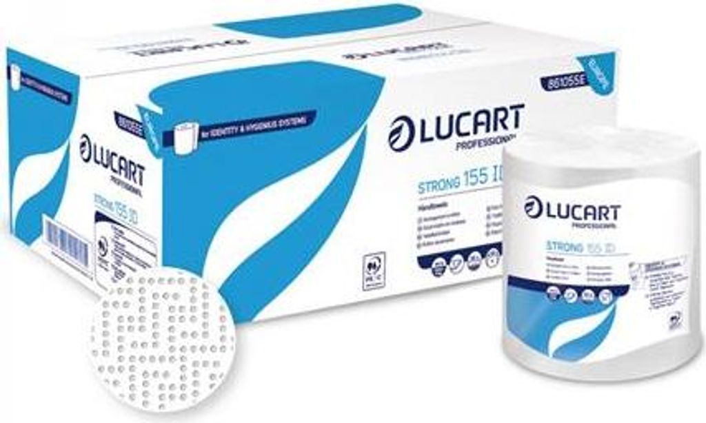Lucart Strong 155 ID (Plastové pytlíky) ruční hedvábný Obrázek produktu 
