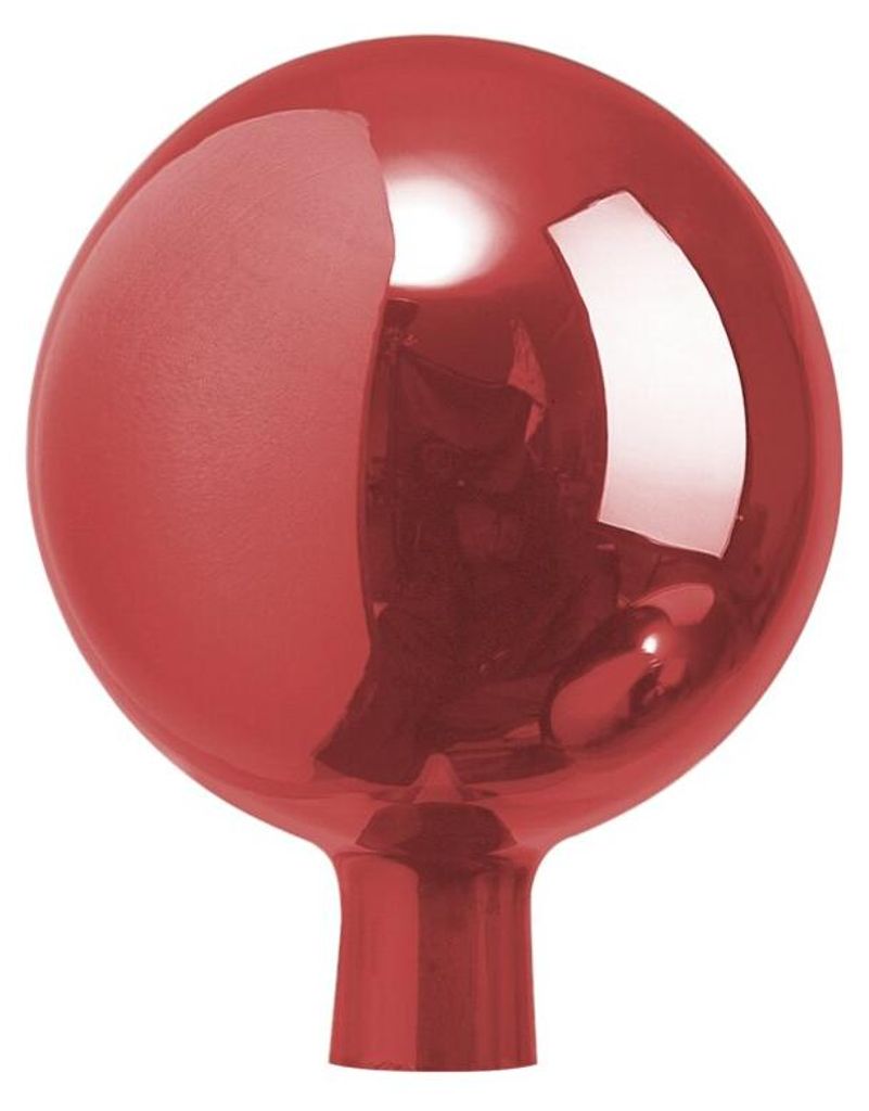 Rosenkugel aus Glas, 12cm, rot Produktbild 