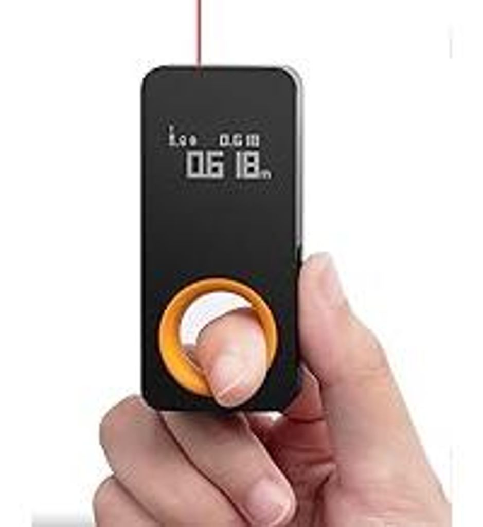 HOTO Laser Entfernungsmesser 30 m Messbereich, ±2 mm Genauigkeit, digitales Laser-Maßband, Laser-Messgerät, OLED-Display, USB-C-Aufladung, Einhe...