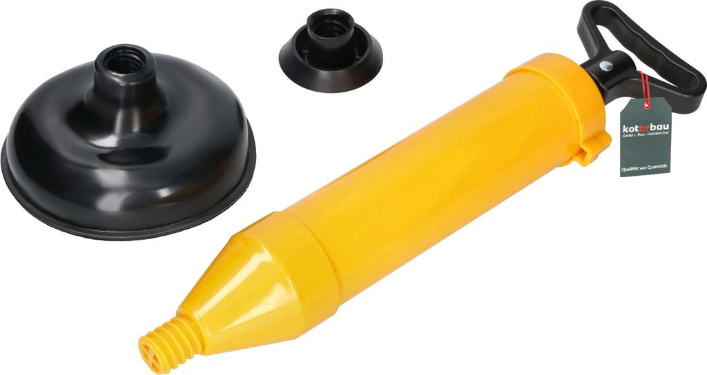 KOTARBAU Abflußreiniger Abflußkolben 2 Saugnäpfe für Ablußrohre