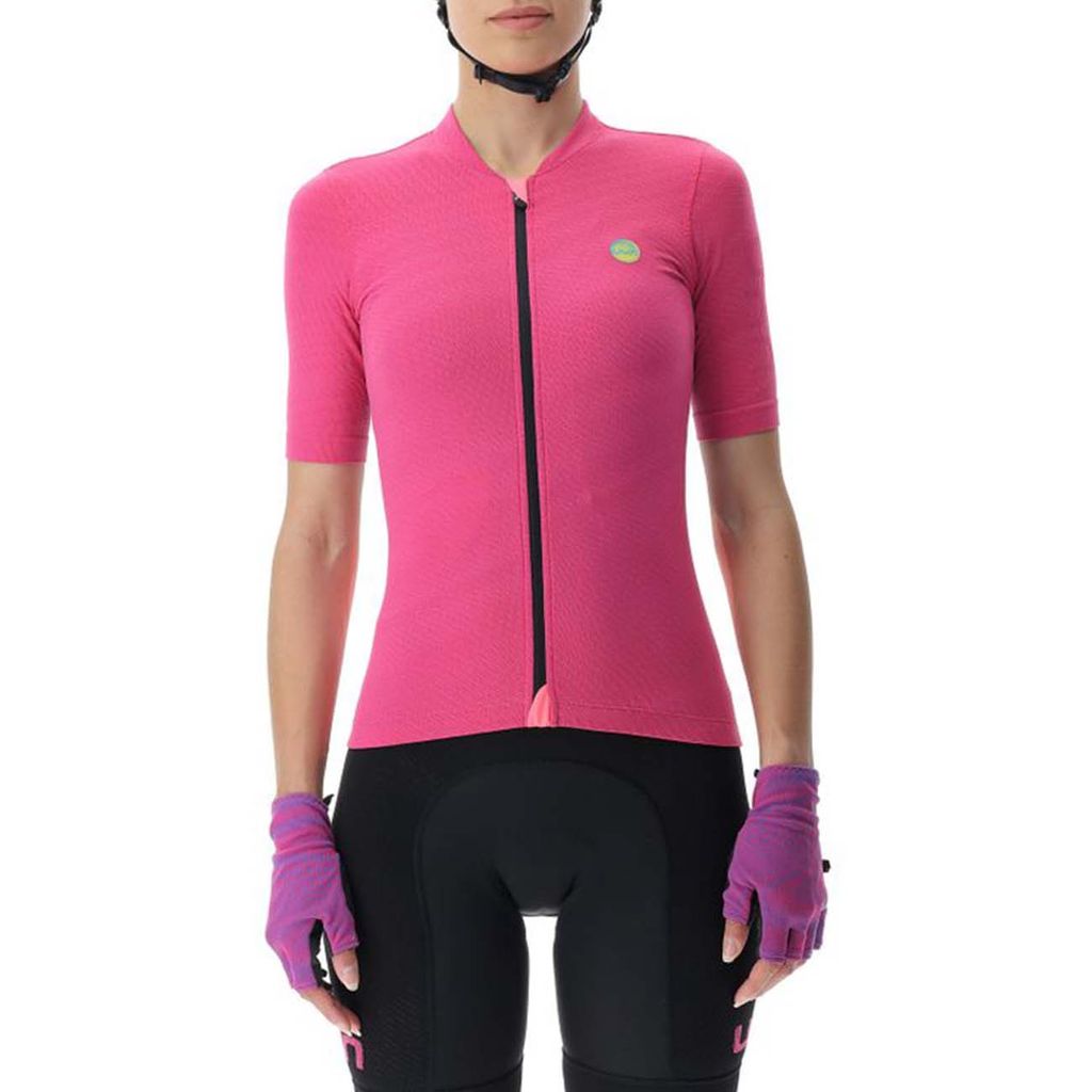 UYN Biking Lightspeed Fahrrad-Trikot Damen fuxia/black M