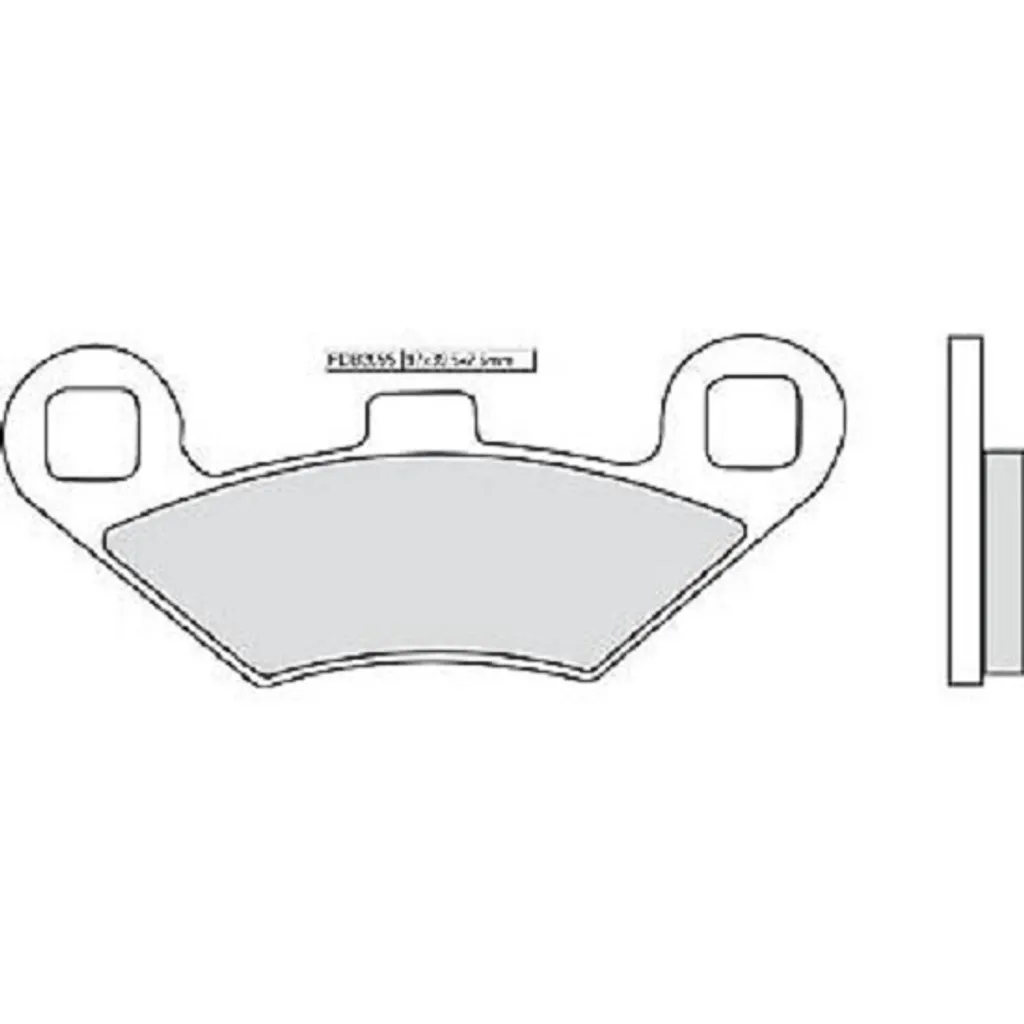 Plaquettes de Frein Frittées FDB 2055 SG pour Disques Moto Haute Qualité