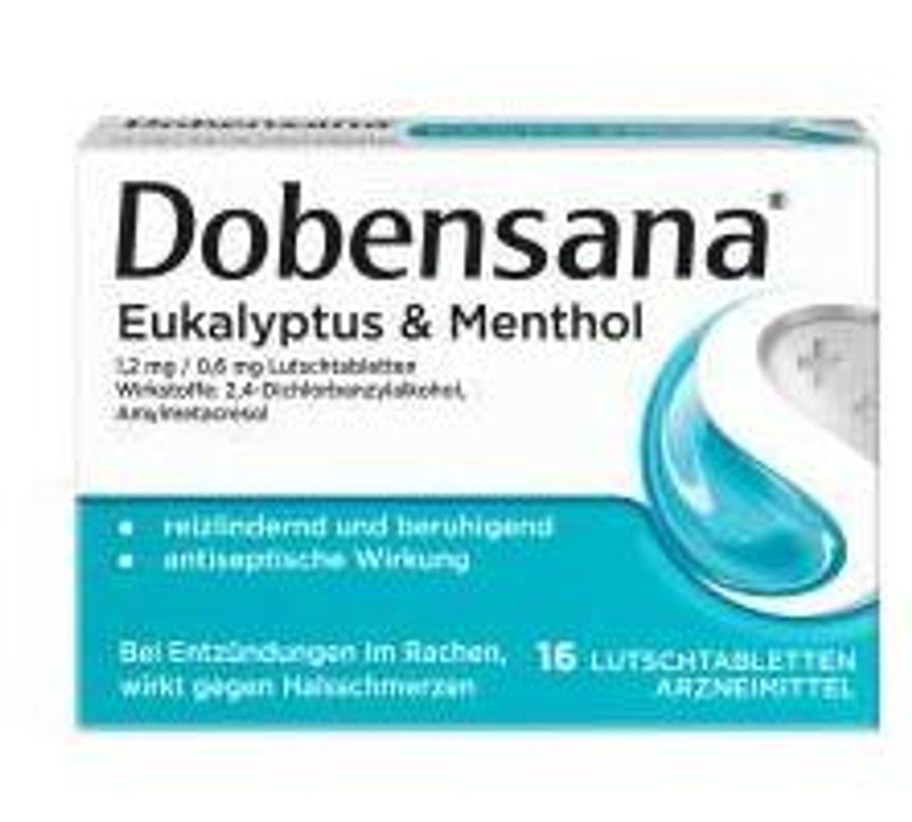 Dobensana Eucalyptus & Menthol 1,2 mg/0,6 mg, solution Image du produit 