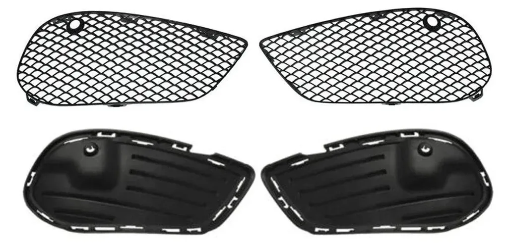Remplacez vos Grilles de Phares Antibrouillard Cassées en ABS Robuste