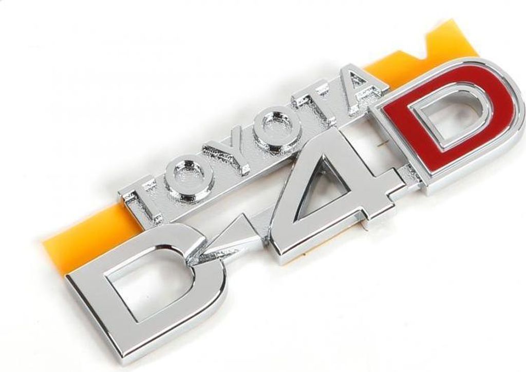 TOYOTA Corolla Verso Chrom Seite Logo-Emblem D-4D 75351-28010 OE