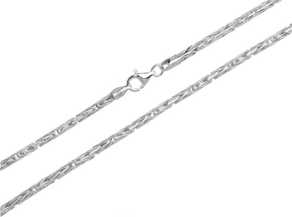 SILBERKETTEN STORE Königskette, rund 3mm - 925 Silber, Produktbild 