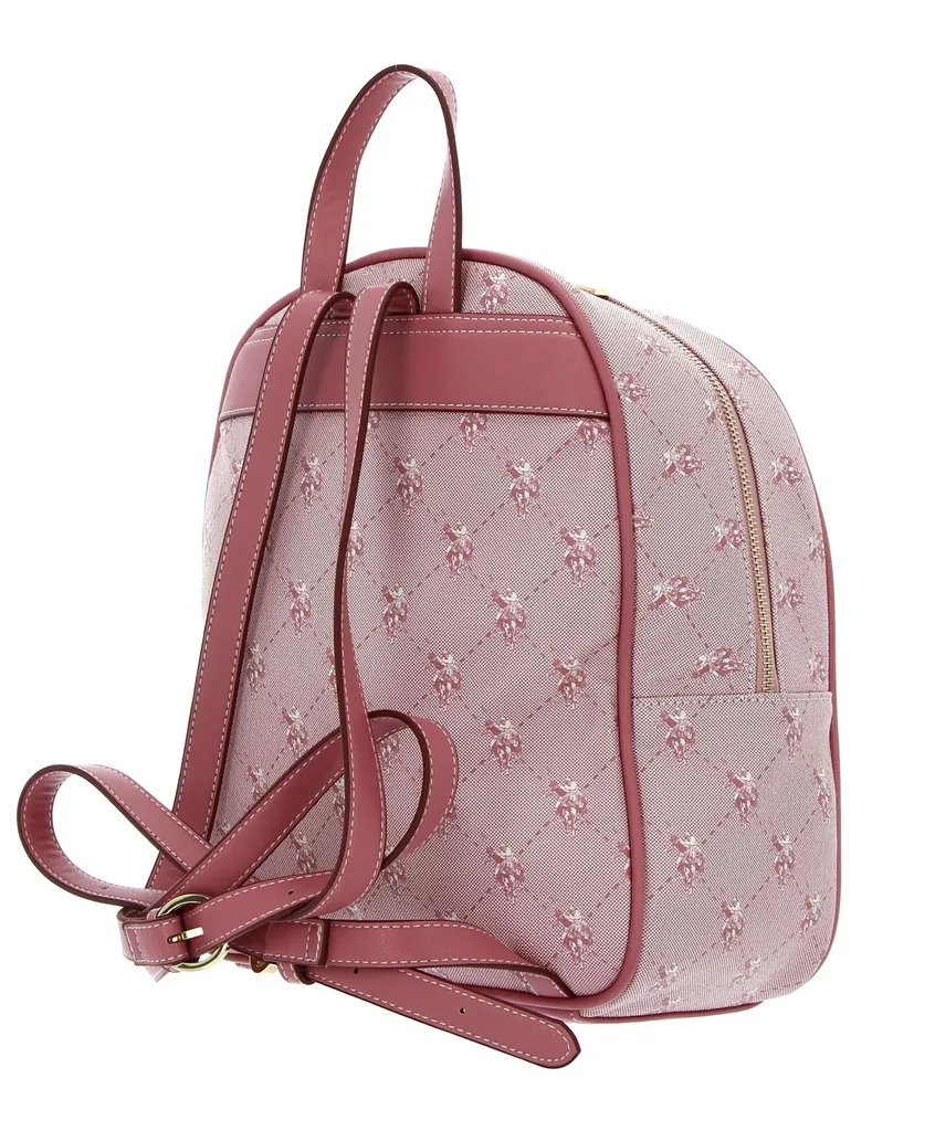 Sac à dos Hampton U.S. POLO ASSN. rose clair pour ordinateur - 4