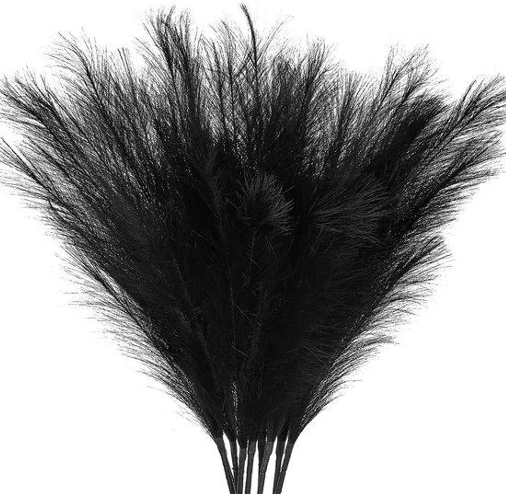 Décoration bohème chic avec pampa artificielle 110 cm lot de 6 pièces