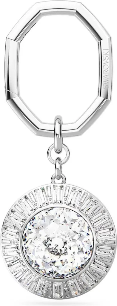 Porte-clés Swarovski Lucent Rhodié : éclat cristal et design moderne