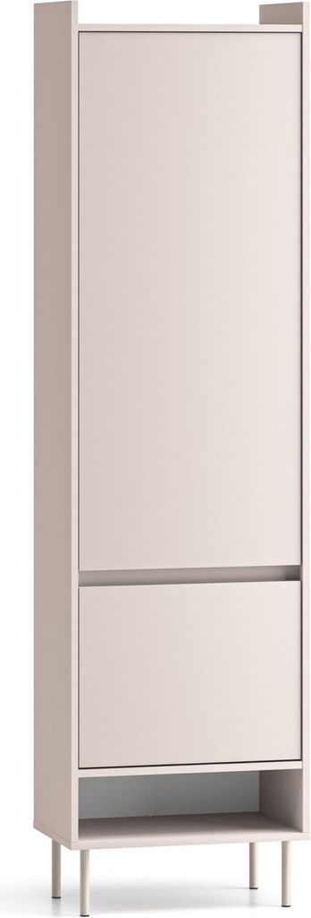 Selsey Dioce - Kleiderschrank 2-türig, Stange und Regal, Produktbild 