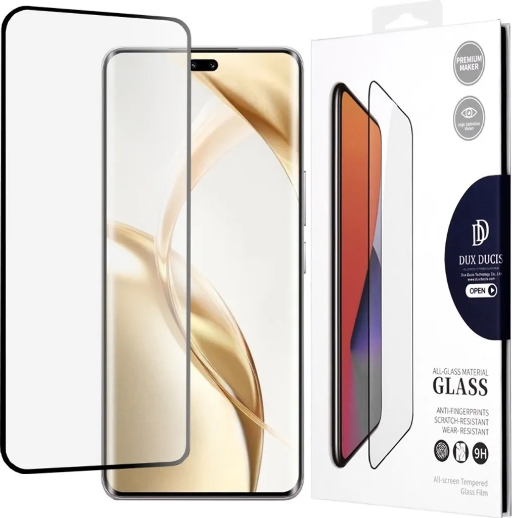 Pellicola Vetro 10D Dux Ducis per Honor 200 Pro - Durezza 9H Premium
