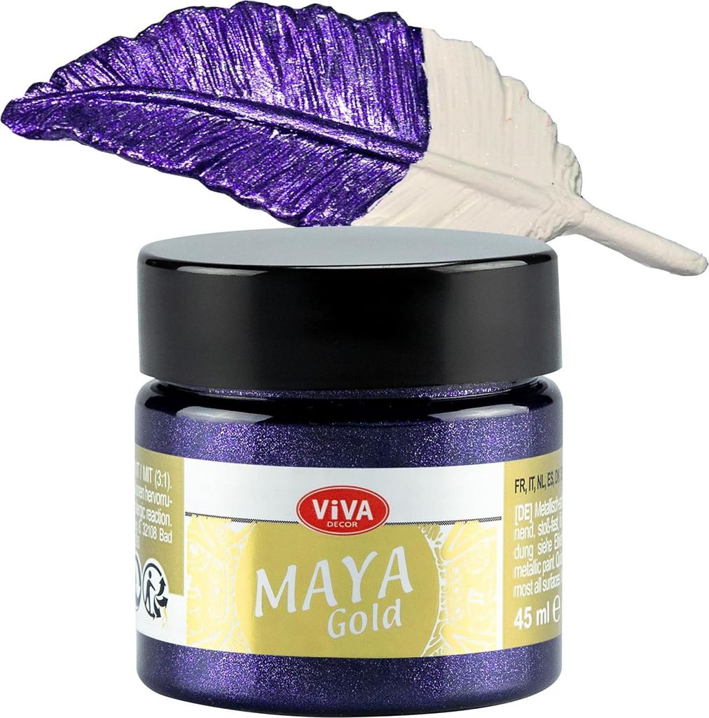 Viva Decor 123250034 ViVA DECOR Maya Gold, 45 ml, fialová Obrázok produktu 