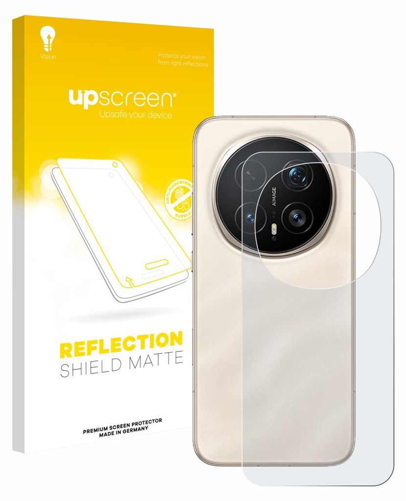 upscreen Schutzfolie für Honor Magic 8 Pro (Rückseite) Displayschutz Displayschutzfolie Folie Matt Entspiegelungsfolie