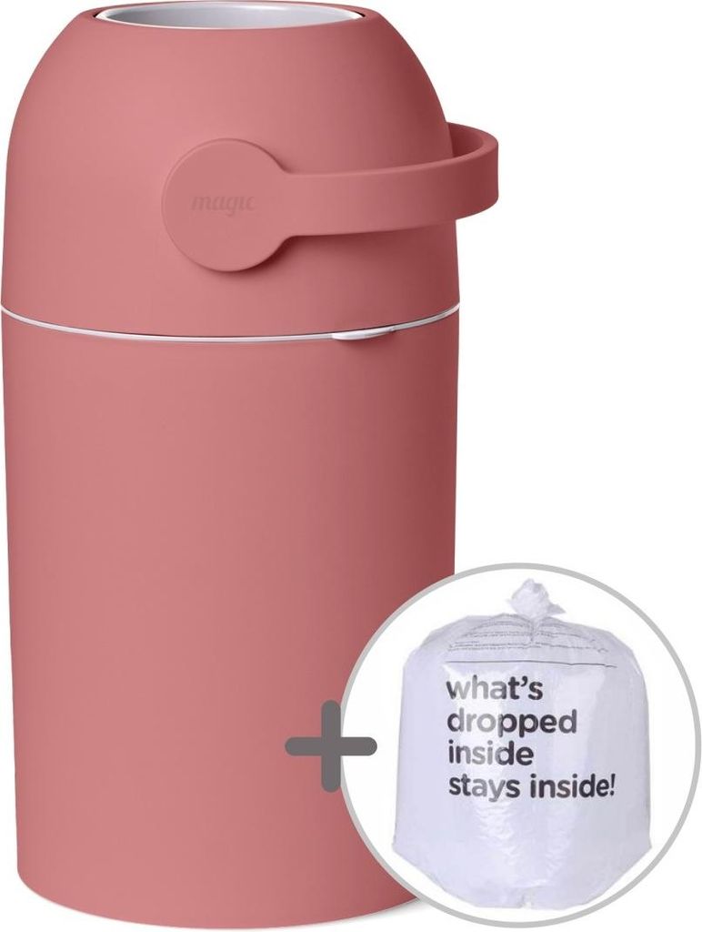 Koš na pleny Magic Majestic Waste - Burgundy (na 25 plen) + Obrázek produktu 