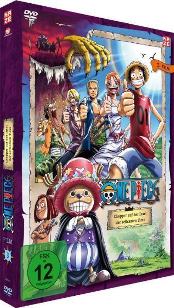 One Piece #3 (DVD) Chopper auf der I... Chopper auf der Insel d.seltsamen Tiere