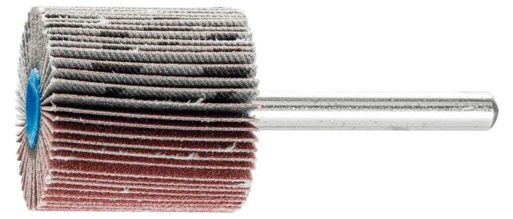 PFERD TOOLS Korund Fächerschleifer F Ø 30x30mm Schaft-Ø 6 mm A240 für Feinschliff und Finish 10 Stk