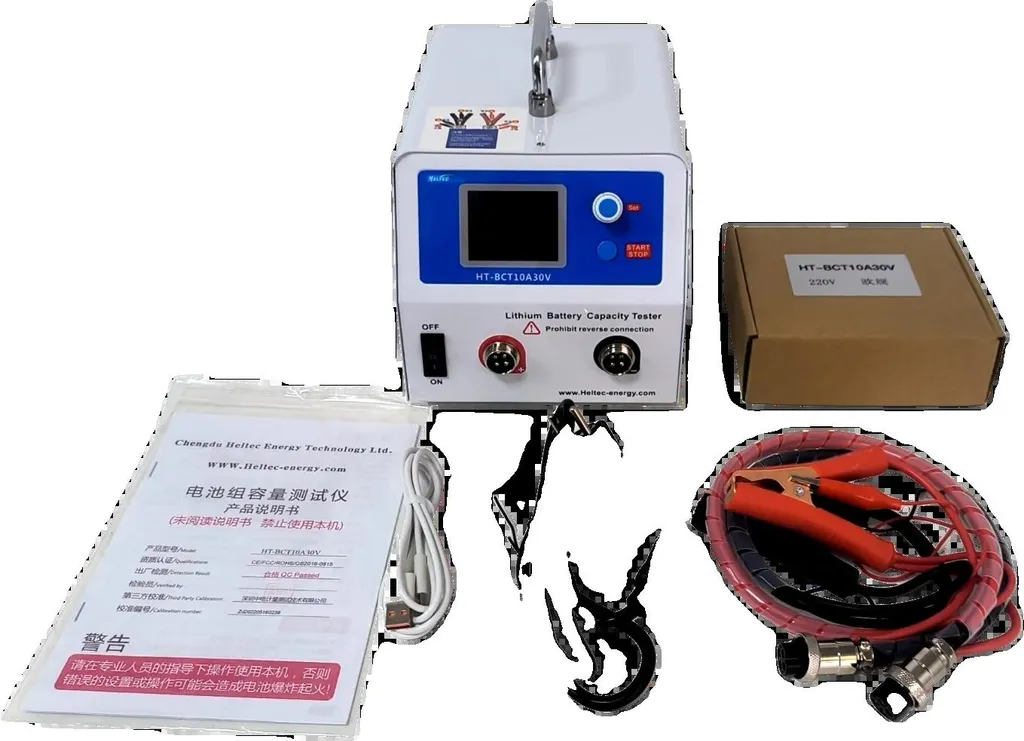 Testeur de batterie 220V pour vérification de charge 50A et tension