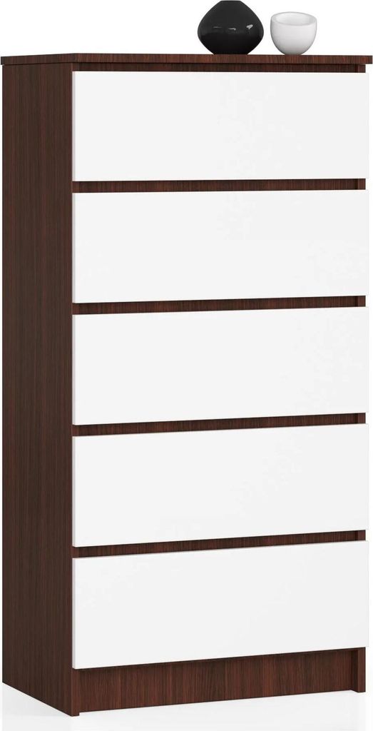 AKORD Furniture Factory OP0LK-6VENBIA005, Weiß, Wenge, 5 Produktbild 