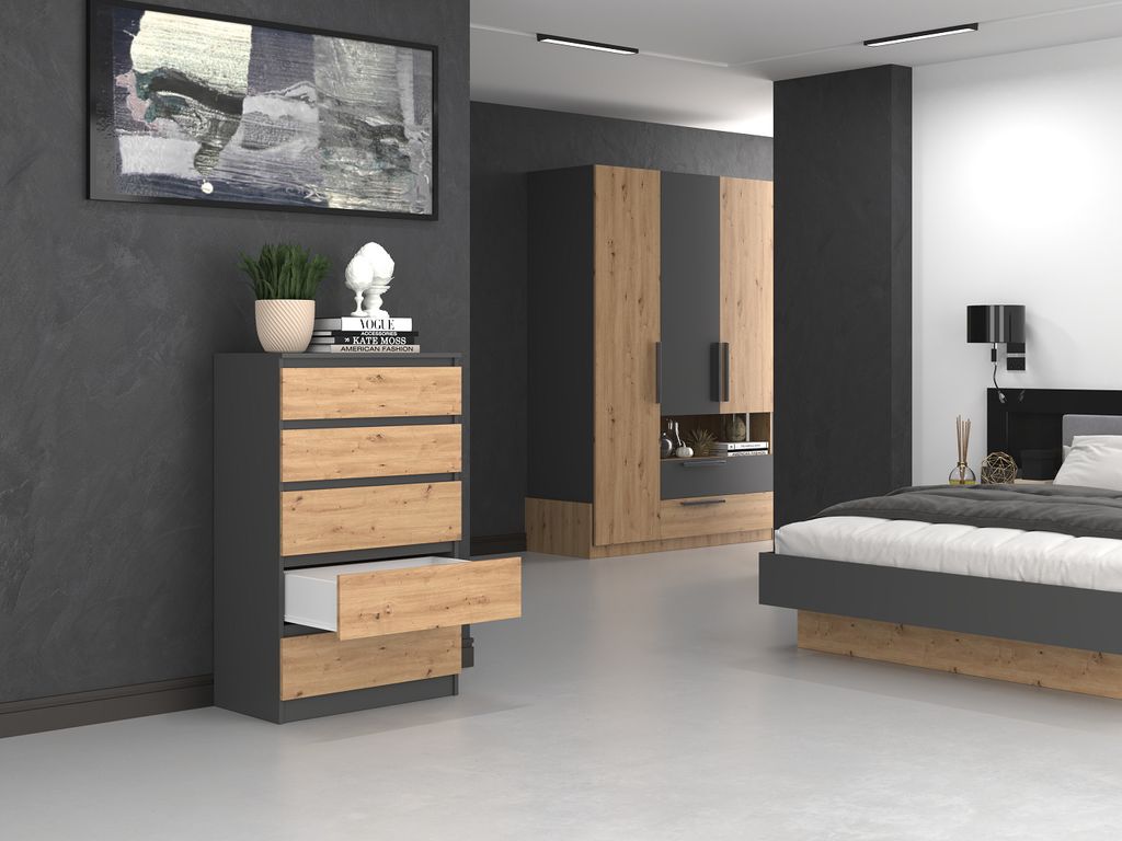 Schermo Topeshop M5 ANTRACYT/ARTISAN Immagine del prodotto 