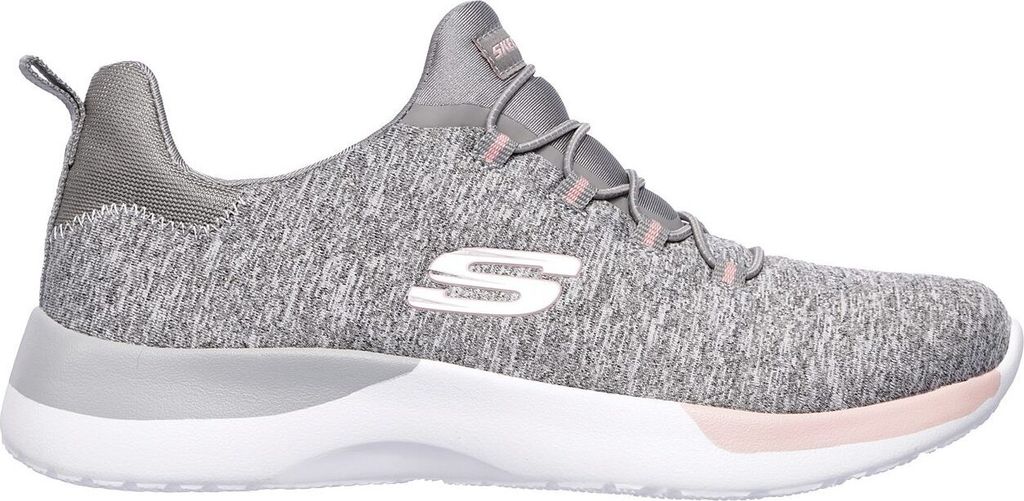 Skechers Damen Sneaker Dynamight grau/pink mit Memory Foam Produktbild 