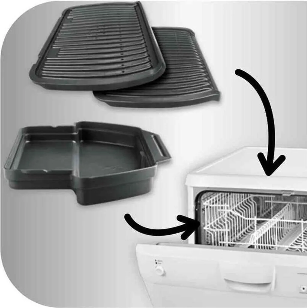 Tefal GC7128 Optigrill+ avec 6 Programmes de Cuisson et Mode Manuel - 4