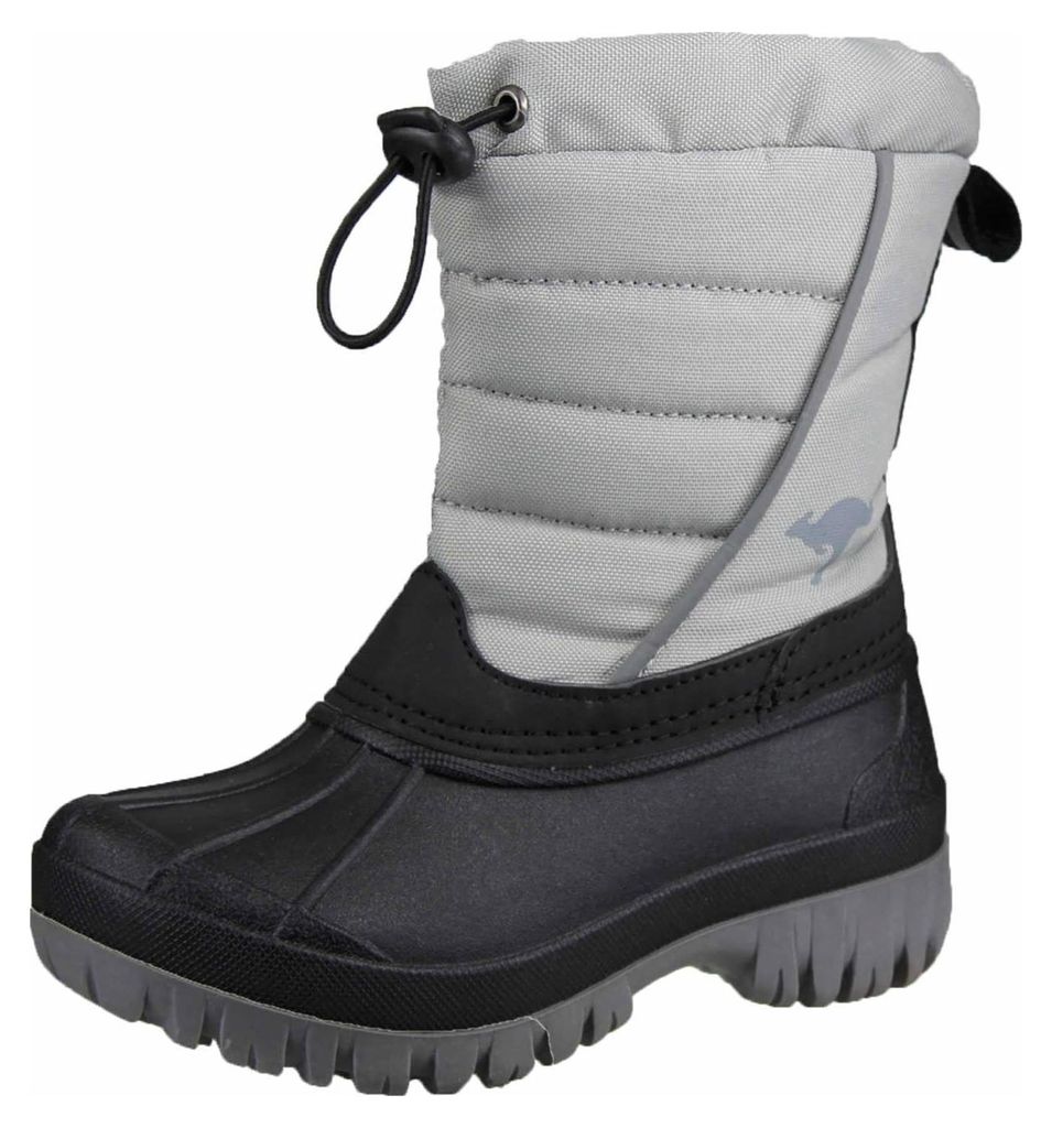 KangaROOS Winterstiefel vapor grey Jungen 31303539343137 Grau 35 EU