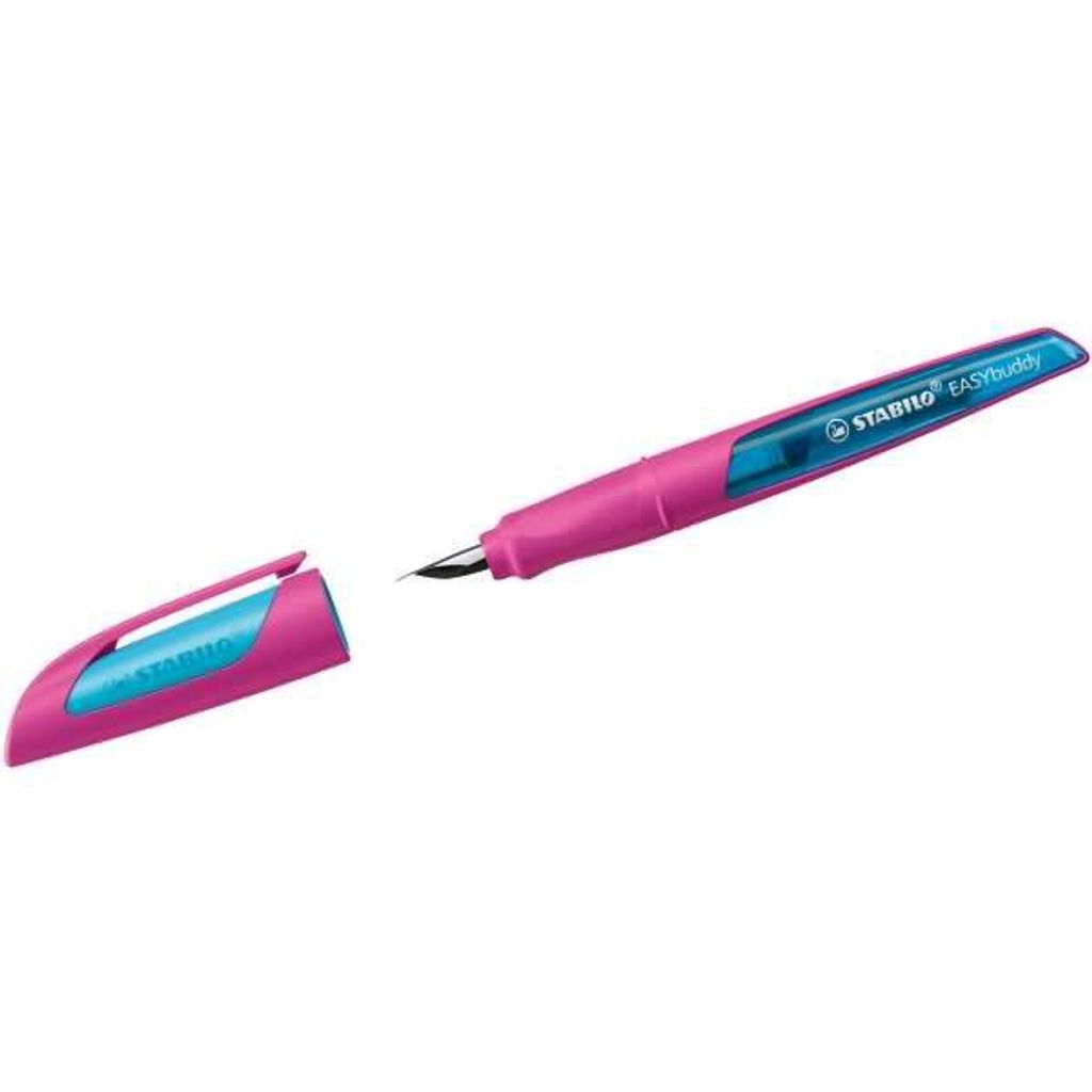 STABILO EASYbuddy FRESH EDITION Feder M pink/hellblau Produktbild 