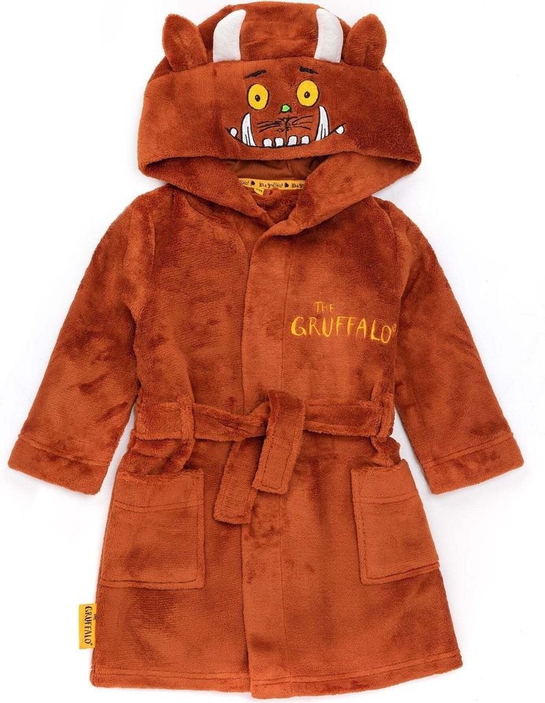 The Gruffalo - Morgenmantel für Kinder NS6753 (92) (Braun)