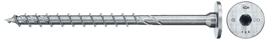 fischer Holzbauschraube PowerFast FPF II STP 8,0 x 140 BC Produktbild 