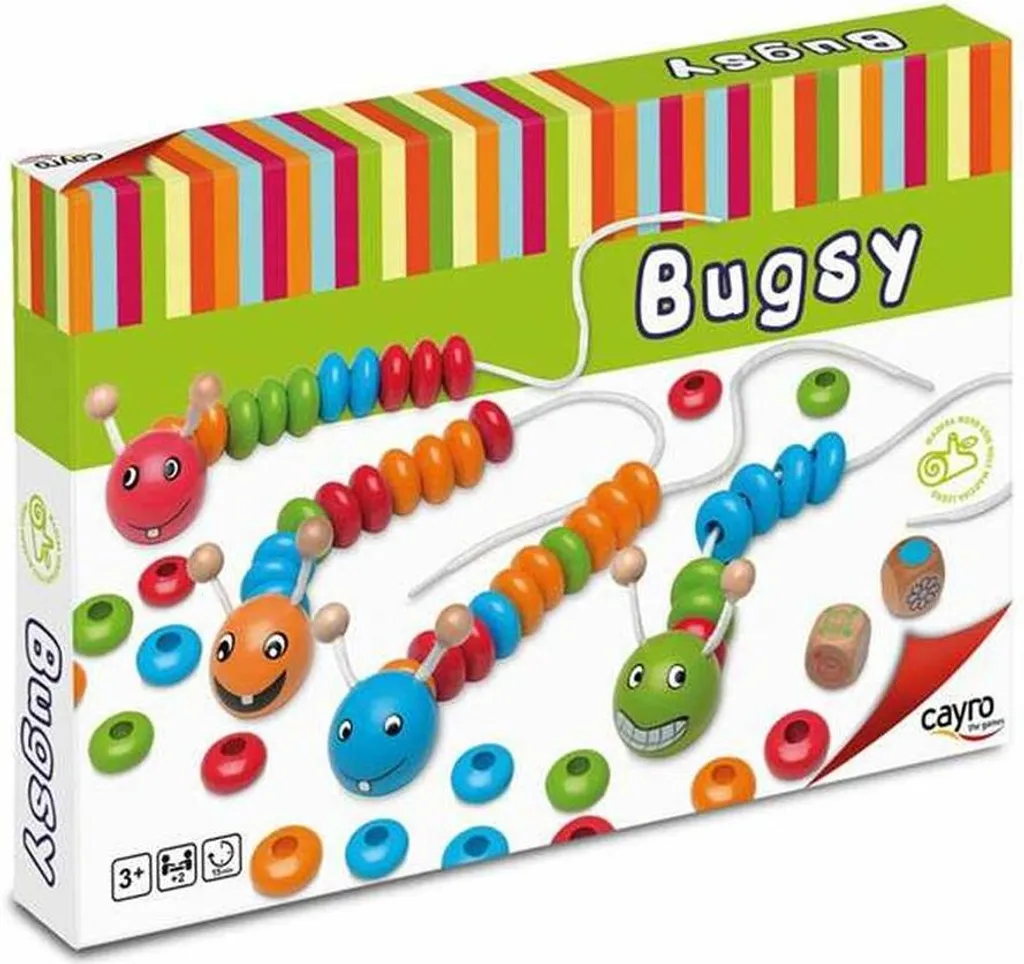 Puzzle Cayro Bugsy en bois - Développer la motricité fine par le jeu