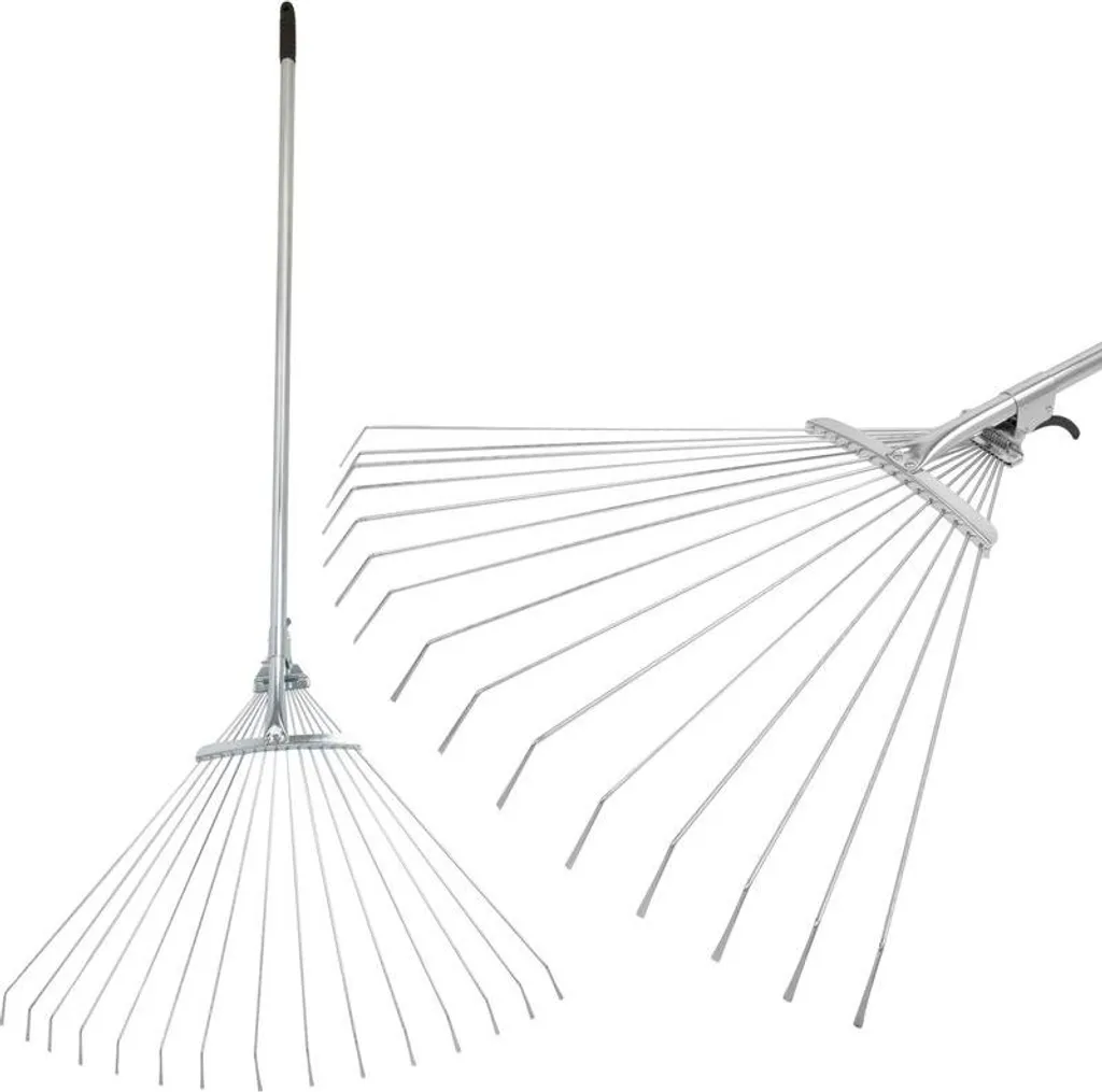 Rastrello a Ventaglio Strend Pro R116-85 con Manico in Acciaio 15 Denti