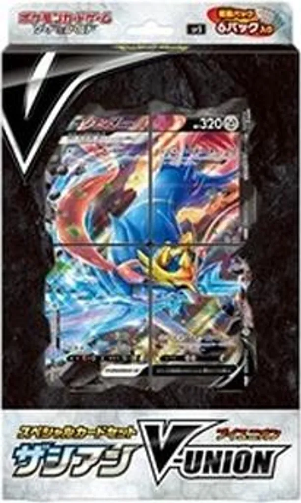 Cartes Pokémon Zacian V-UNION Coffret Collector Version Japonaise Neuve