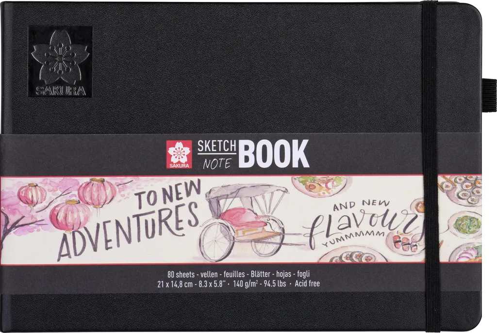 Sakura Sketchbook A5 140g - Il Miglior Taccuino per Inchiostro e Penna