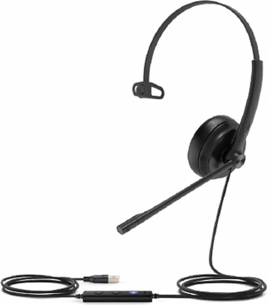 Yealink UH34 Kopfhörer Kabelgebunden Kopfband Büro/Callcenter Schwarz