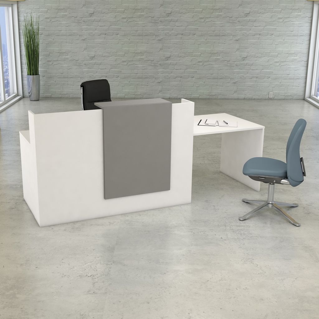 Kerkmann Messe Theke Kompakt Sydney mit Besprechungsplatz 250x110x80cm ohne Stauraum