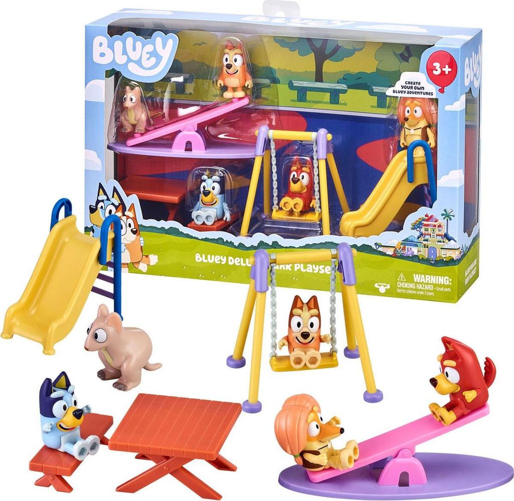 Bluey Playground Deluxe Play set Image du produit 