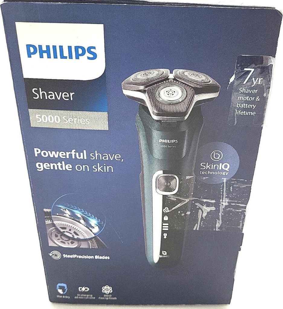 Philips SHAVER Series 5000 S5884/35 Elektrischer Nass- und Produktbild 