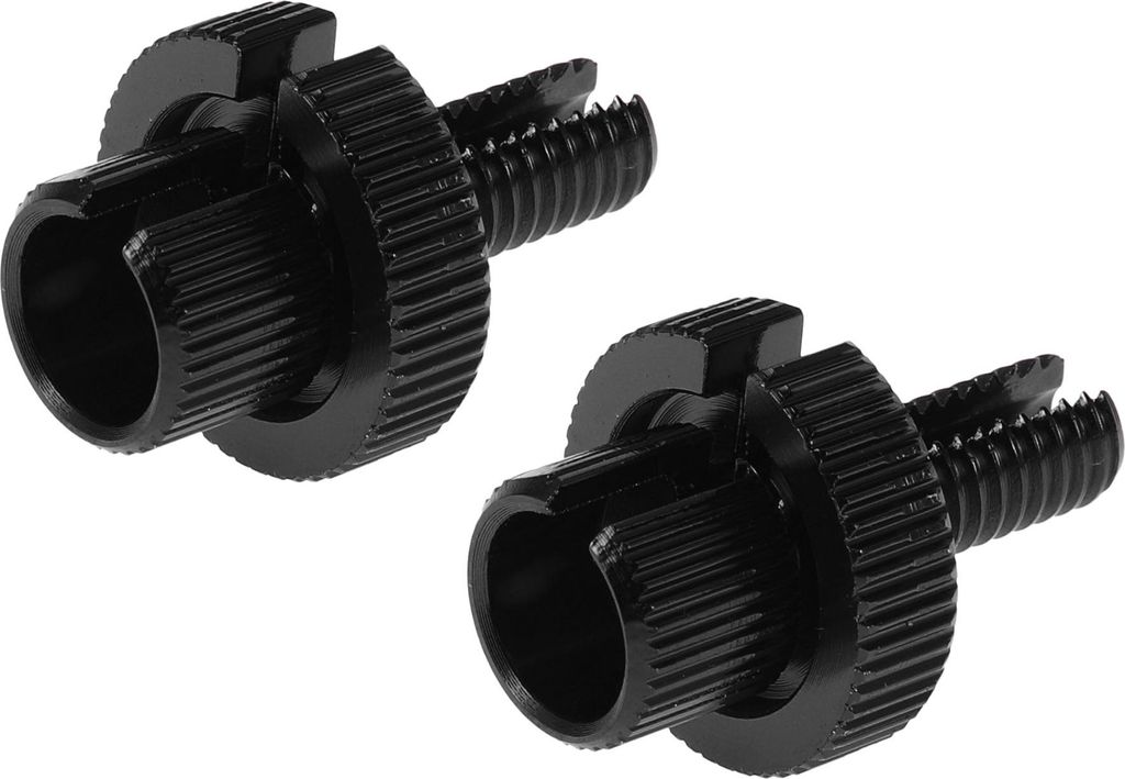 Motorradbremshebel-Fassverstellschrauben M8 Motorradbremsverstellschrauben Schwarz 2 Stück