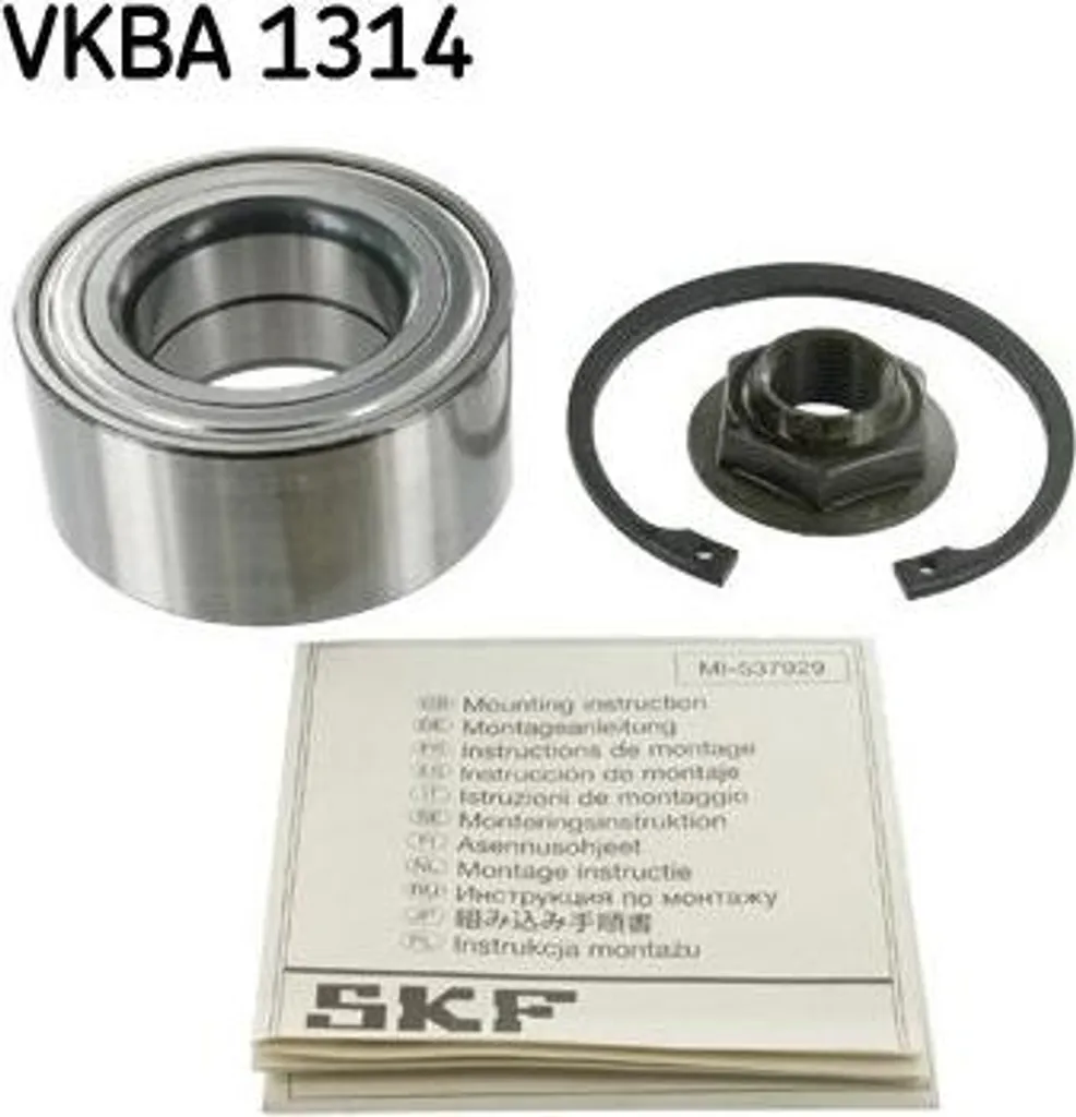 Roulement de Roue SKF VKBA 1314 Haute Résistance avec Accessoires Fix