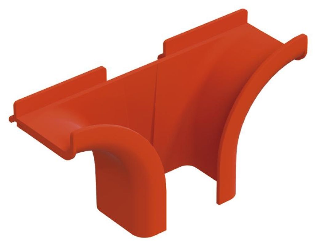 INTEGRI Schienenhalter Typ 1 Garderobensystem Montagehalter Wandschiene