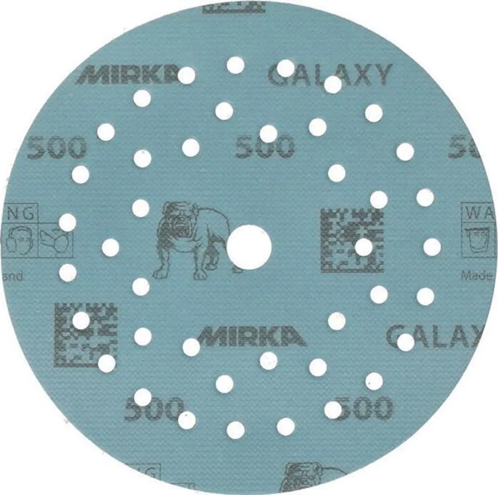 Disco Mirka Galaxy 125mm Grip K500 | Tecnologia Multifit Anti-Intasamento