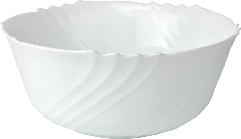 Glasschale 23cm Weiß EBRO - Hochwertige Skandinavische Obrázok produktu 