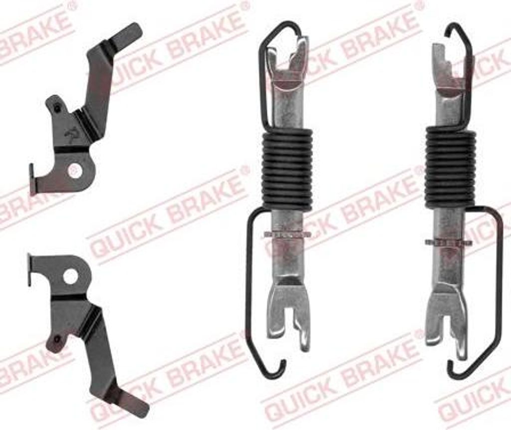 QUICK BRAKE 109 53 001 Nachstellratsche-Satz, Trommelbremse OE kompatibel mit Yaris