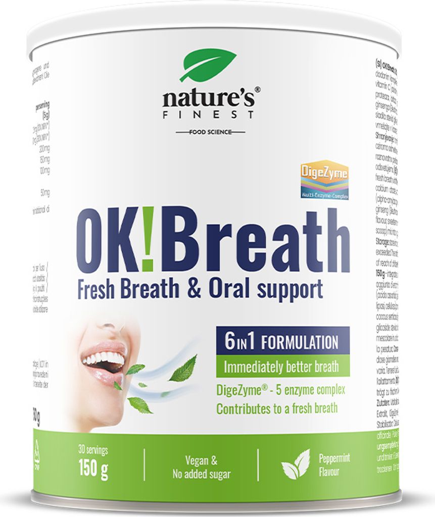 OK! Breath - für Mundgeruch, Natürlicher Atemerfrischer - Produktbild 