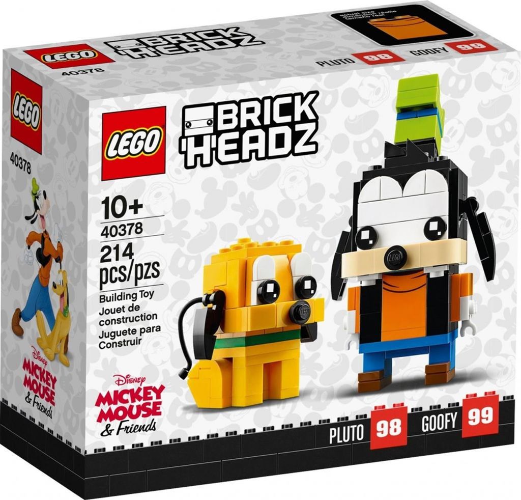 Goofy und Pluto – BrickHeadz™ LEGO 40378 Produktbild 