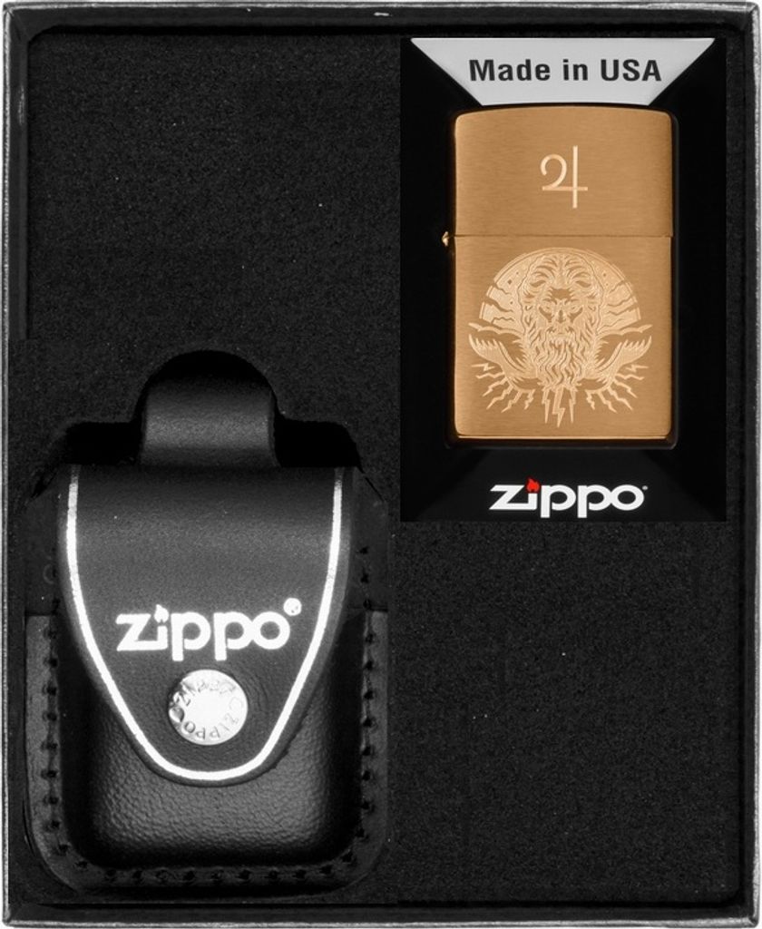 ZIPPO Feuerzeug-Set GOD JUPITER Geschenk No3