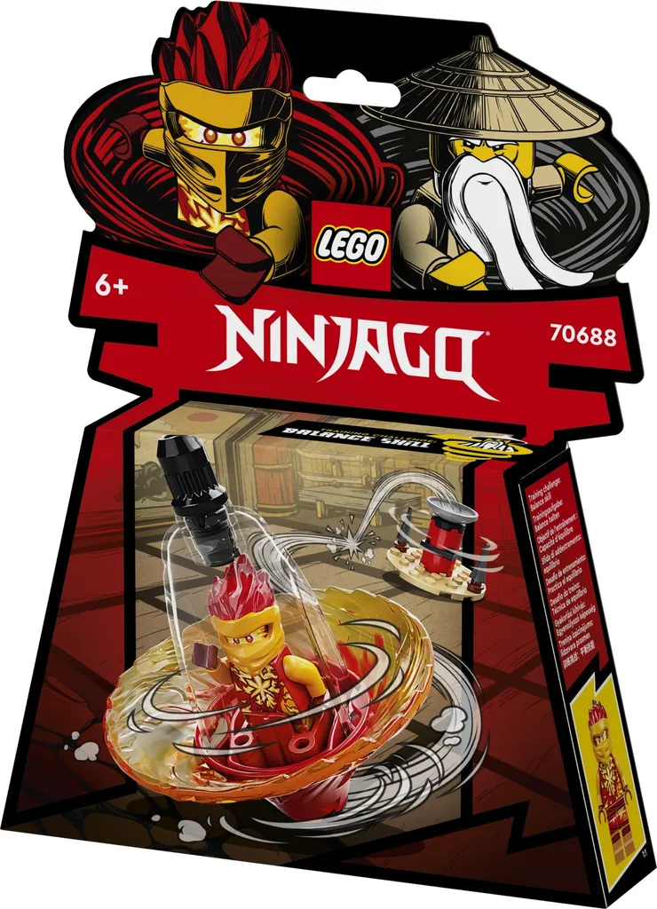 LEGO NINJAGO 70688 Kai : Spinner de vitesse avec figurine ninja incluse