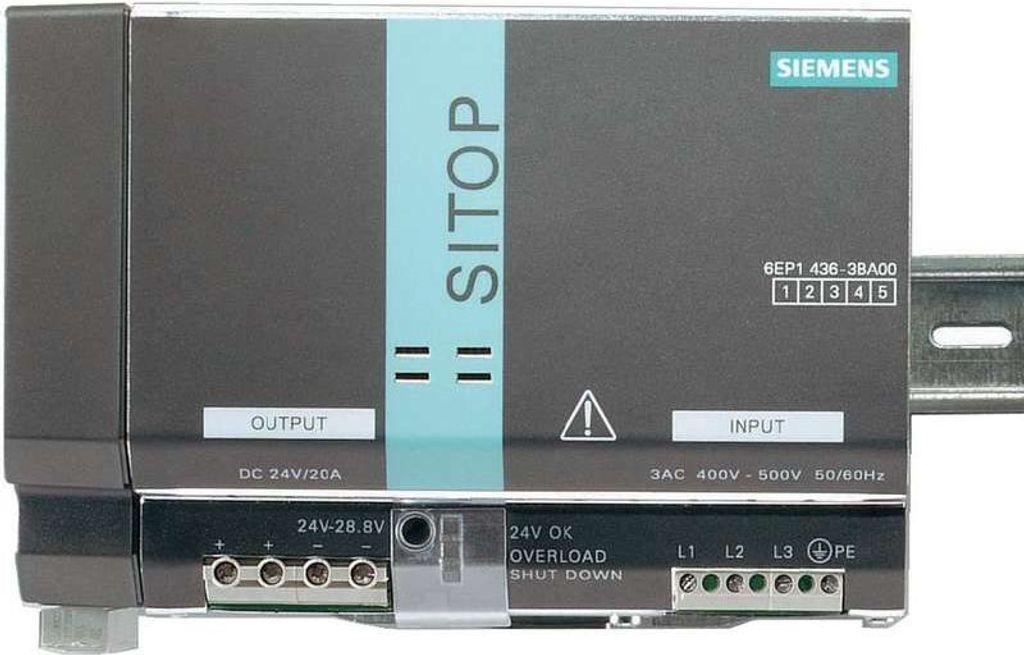 Bloc d'alimentation Siemens SITOP (montage sur rail DIN Image du produit 
